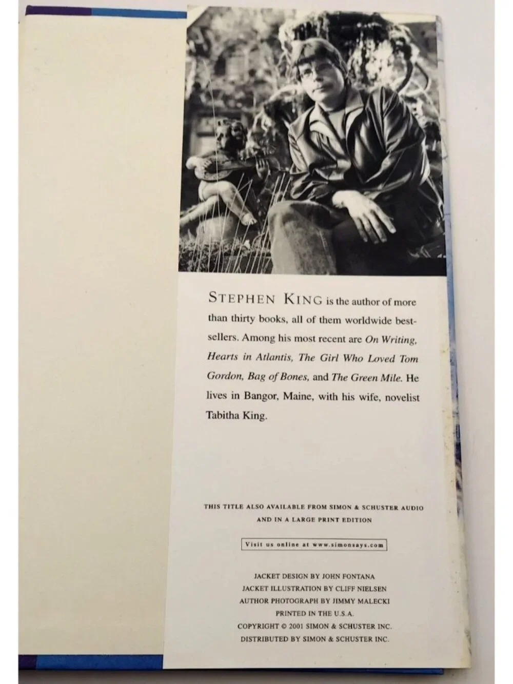 Stephen King Dreamcatcher Hardcover Book 2001 First Edition Dust Jacket Scribner